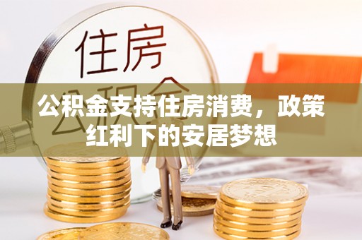 服务公积金支持住房消费，政策红利下的安居梦想