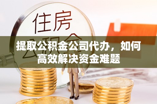 服务提取公积金公司代办，如何高效解决资金难题