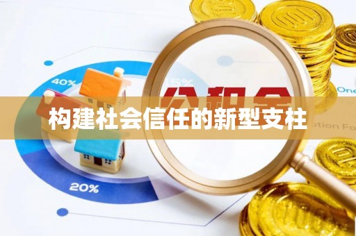 服务构建社会信任的新型支柱