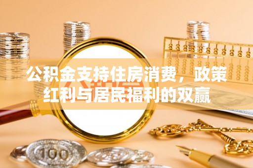 服务公积金支持住房消费，政策红利与居民福利的双赢