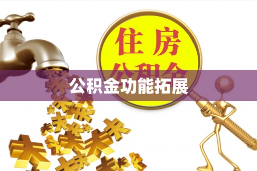 服务公积金功能拓展