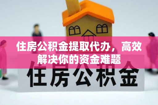 服务住房公积金提取代办，高效解决你的资金难题