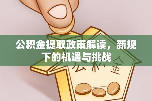 服务公积金提取政策解读，新规下的机遇与挑战