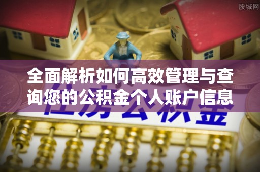 服务全面解析如何高效管理与查询您的公积金个人账户信息