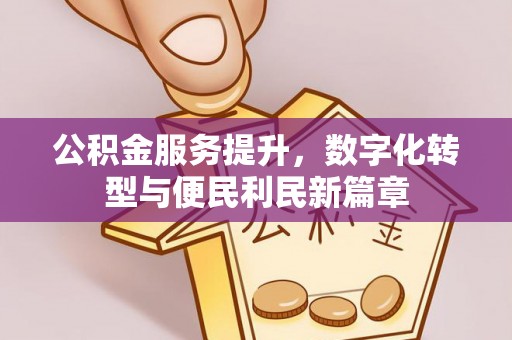 服务公积金服务提升，数字化转型与便民利民新篇章