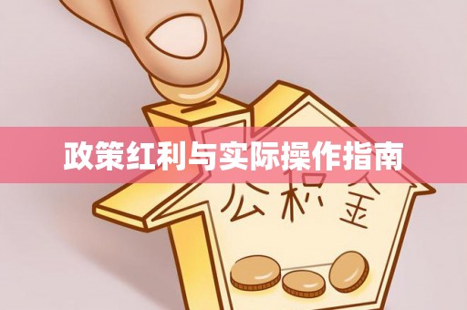 服务政策红利与实际操作指南