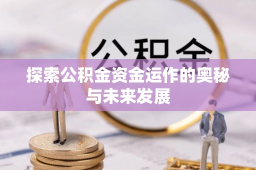 服务探索公积金资金运作的奥秘与未来发展