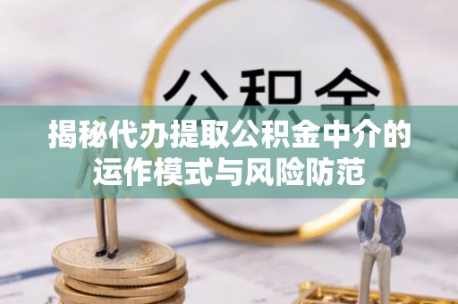 服务揭秘代办提取公积金中介的运作模式与风险防范