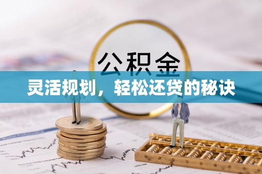 服务灵活规划，轻松还贷的秘诀