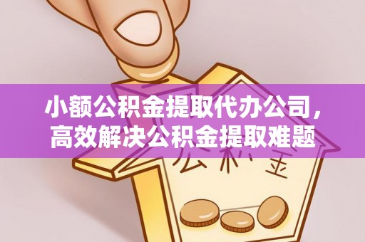 服务小额公积金提取代办公司，高效解决公积金提取难题
